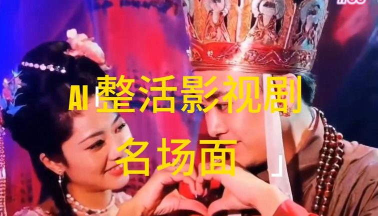 AI整活“影视名场面”发一条爆一条，无脑撸分成收益，日入1000+